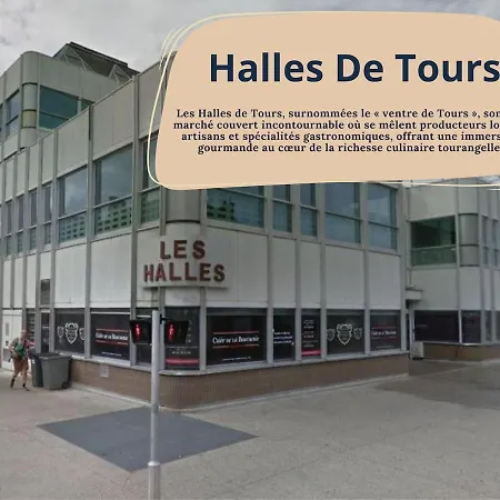 Grand Hyper Centre,4 Chambres, Parking Lägenhet Tours